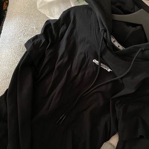 Off-White Double T-shirt Hoodie
